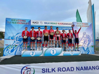 Вторая серия международных соревнований на треке Silk Road Namangan II. - Государственное автономное учреждение Свердловской области спортивная школа олимпийского резерва по велоспорту "Велогор"